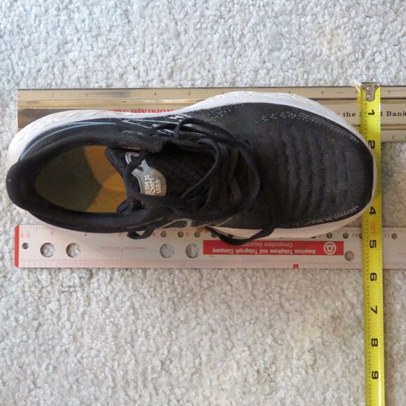 New Balance Fresh Foam 1080 Womens Black Mesh Lace Up Low Top Running Shoes - Picture 8 of 16